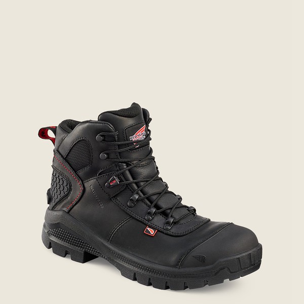 Botas de Seguridad Red Wing Hombre Negros - Crv™ - 6-Inch Waterproof Toe - 473-SCOEIU